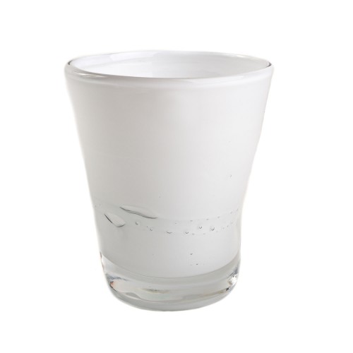 Samoa white milk glass