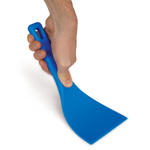 Blue flexible spatula