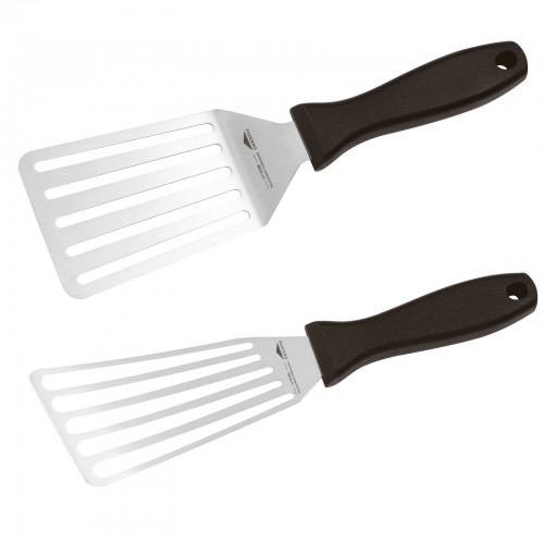 Flexible perforated spatula