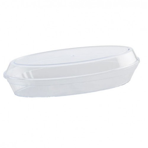 Set 5 oval trays with lid