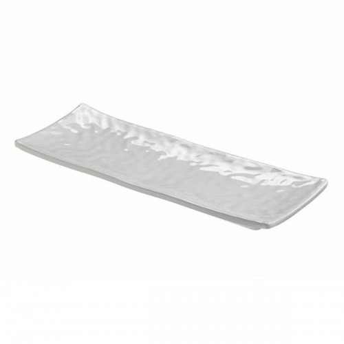 White corrugated tray The pearls in melamine