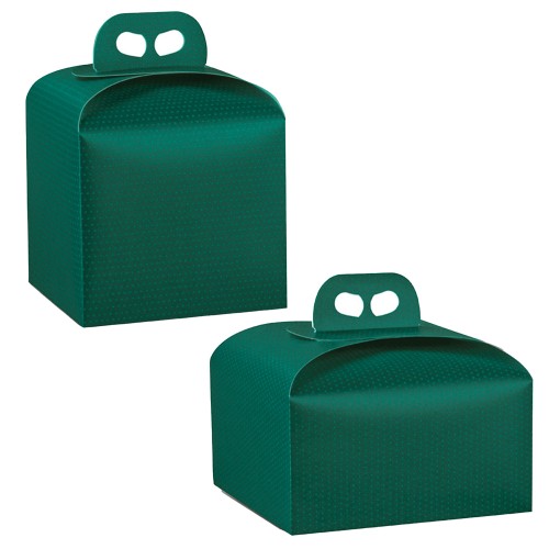 Green panettone box