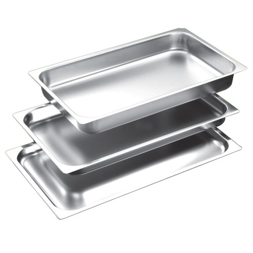 Stainless steel GN basin