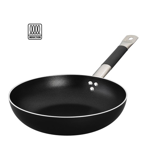 Black frying pan 1 rubber handle