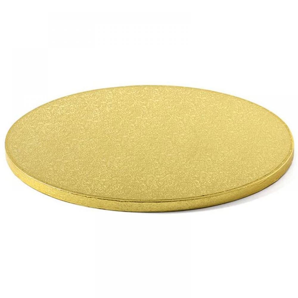 Golden round tray