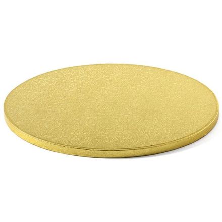 Golden round tray