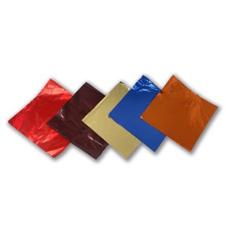  Wraps for chocolats in aluminum 