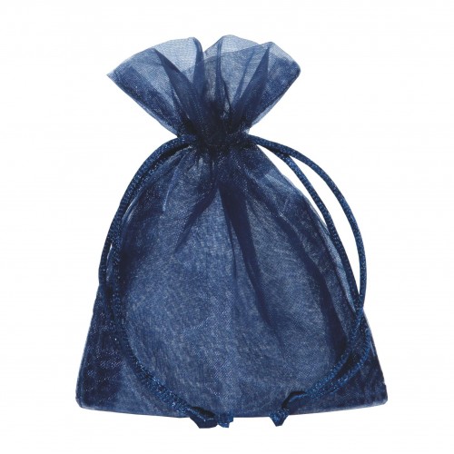 Blue organdy bags 