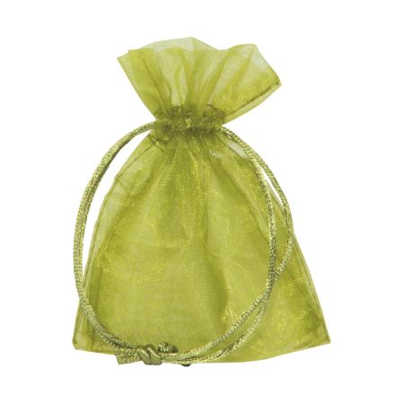 Olive color organdy bags 