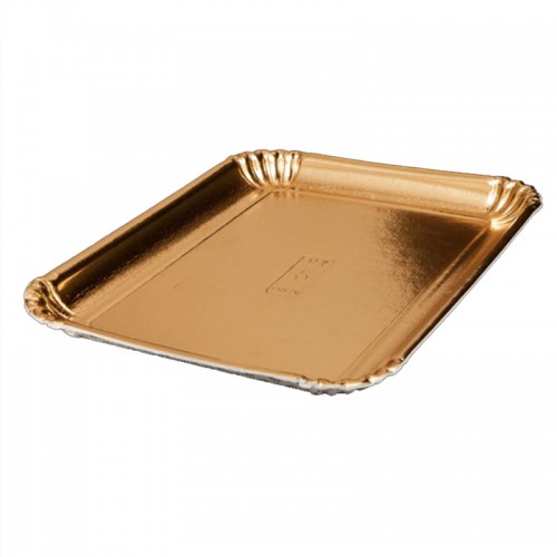 Golden tray in cardboard 10kg 