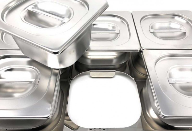 Stainless steel GN containers